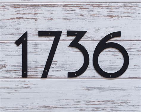 etsy metal house numbers|exterior house numbers and letters.